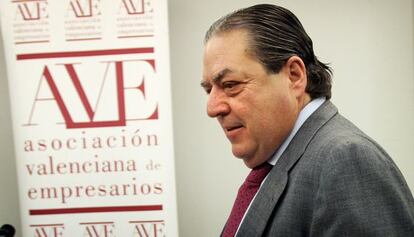 Vicente Boluda, presidente de la Asociación Valenciana de Empresarios.