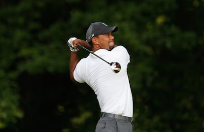 Tiger Woods, en la jornada del viernes.