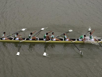 El Betis gana la regata en la dársena del Guadalquivir