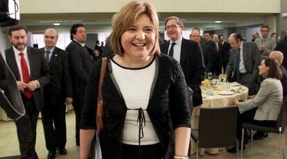 La consejera de Infraestructuras, Territorio y Medio Ambiente, Isabel Bonig.