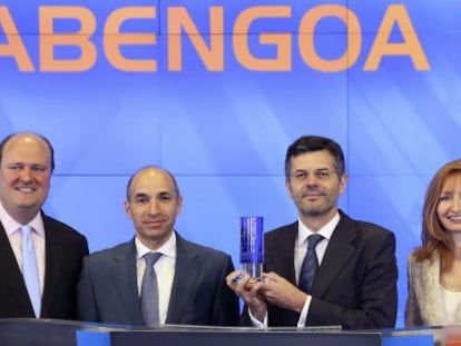 Abengoa Yield se deja un 14% en la apertura