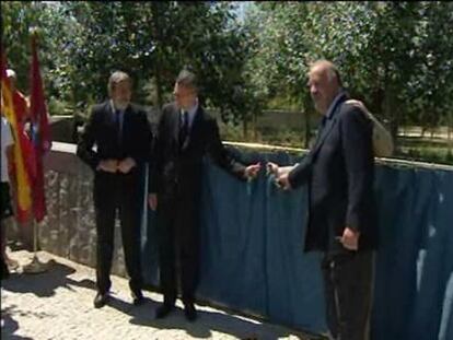 Vicente del Bosque inaugura en Madrid la Explanada de la Selección Española de Fútbol¿