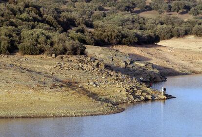 Embalse de la Fernandina, en Úbeda, en Jaén.