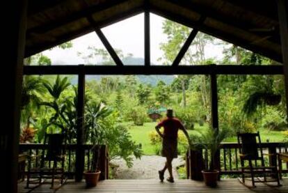 Lodge en el parque nacional de Pico Bonito, al norte de Honduras.