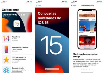 Nueva aplicación con trucos de iOS 15.