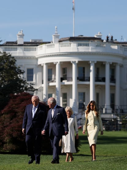 The White House will review Trump's security protocols in the week of the state visit of the kings of England | International