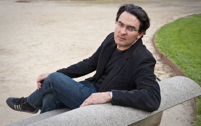 El escritor colombiano Juan Gabriel Vásquez.