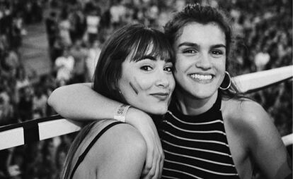 Aitana Ocaña y Amaia Romero el pasado 8 de julio.