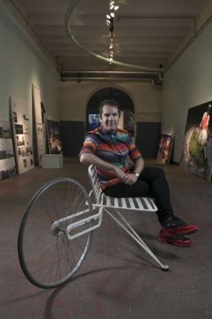 Andrés Jaque en Tabacalera, en Madrid.
