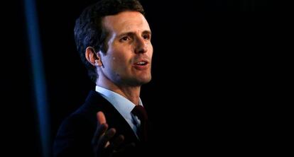 El líder del PP, Pablo Casado, el pasado 26 de julio.