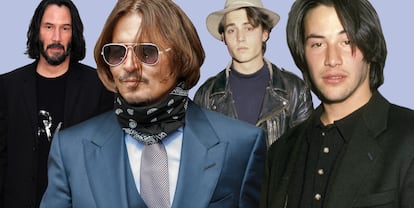 Johnny Depp y Keanu Reeves, los dos 'softoys' de los noventa.