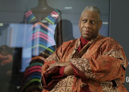 André Leon Talley, en una charla en el Instituto de Moda de Nueva York en diciembre de 2016.