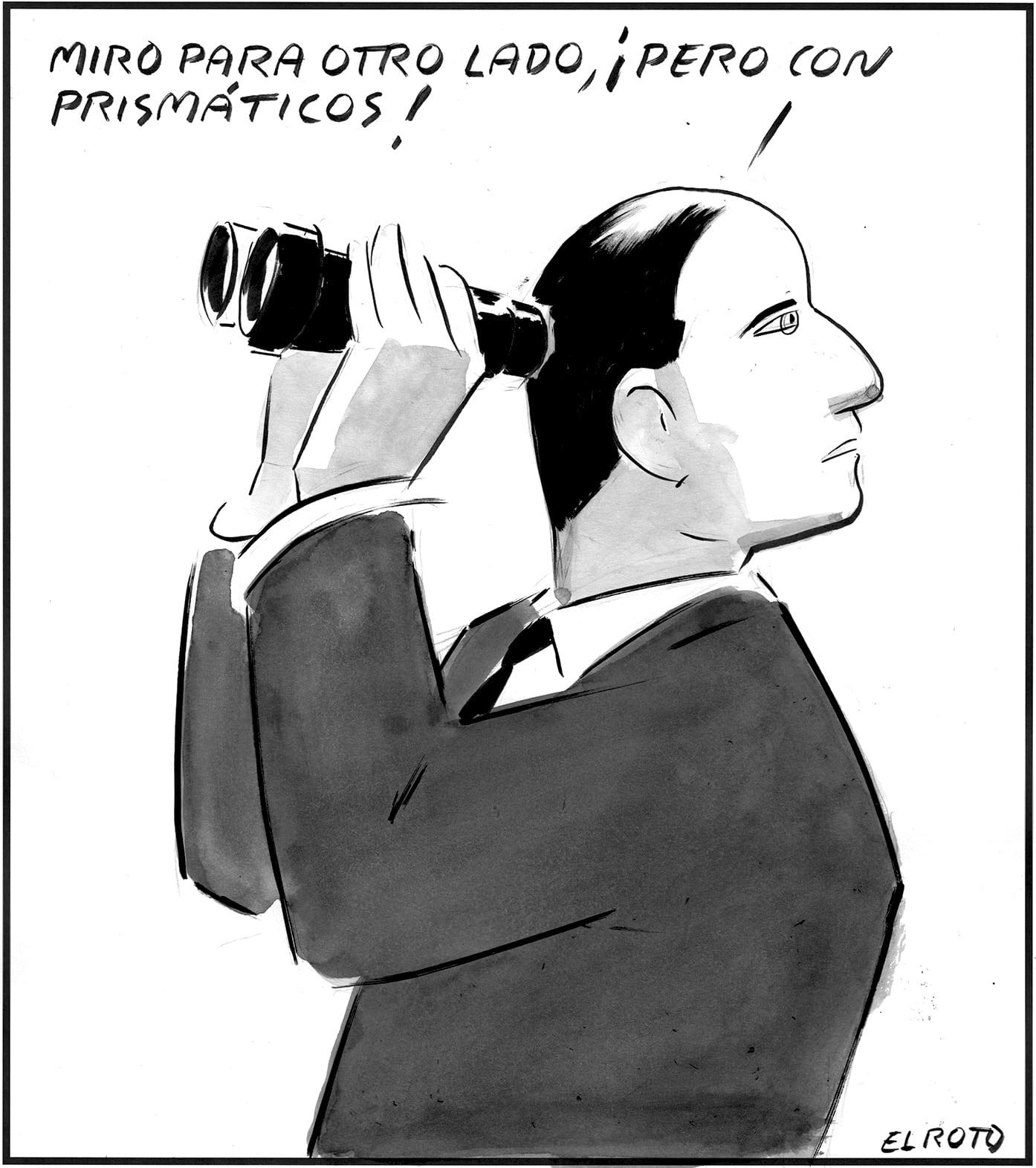El Roto: mirar mejor a otro lado