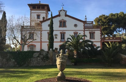 La masía San Antonio, en Cunit, a unos 30 kilómetros de Barcelona.