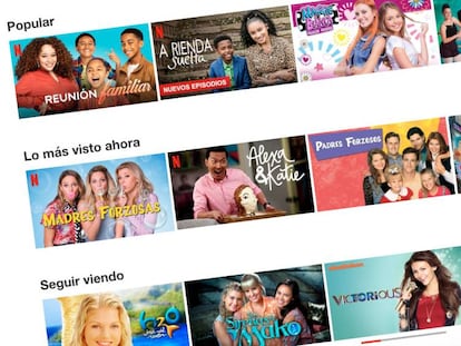 Netflix para perfiles infantiles