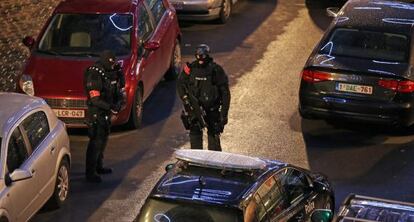 Batuda policial a Brussel·les el passat 20 de desembre.