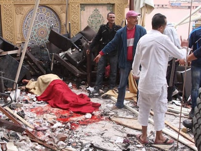 En 2011 fallecieron 17 personas en un atentado con bomba en un caf&eacute; de Marrakech.