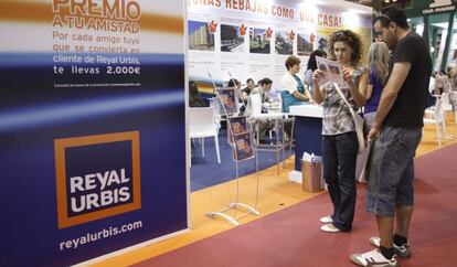 Pabellón de Reyal Urbis en el Salón Inmobiliario de Madrid (Sima).