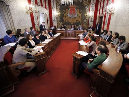Pleno del Ayuntamiento de Alicante.