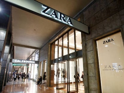 Tienda de Zara en Milán. 