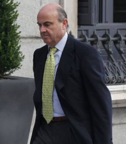 El ministro español de Economía, Luis de Guindos