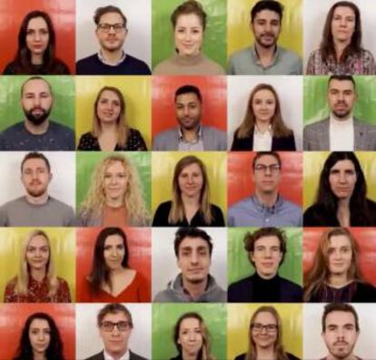 Captura del vídeo del Parlament Europeu arran del Dia Europeu de les Llengües.