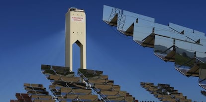 Planta solar de Abengoa.