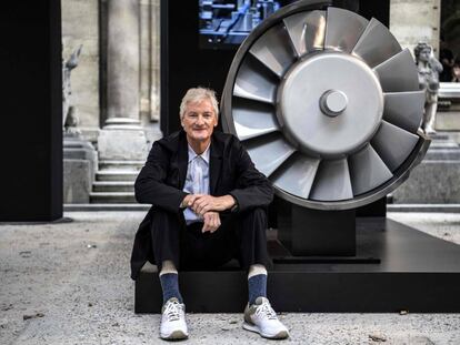 James Dyson en octubre de 2018 en un hotel de París. .