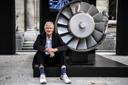 James Dyson en octubre de 2018 en un hotel de París. .