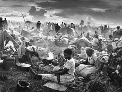 Campo de refugiados ruandeses de Benako. Tanzania (1994).