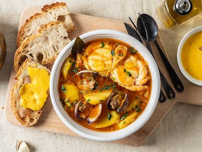 Bullabesa o 'bouillabaisse'