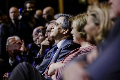 Francois Fillon candidato presidencial francés.