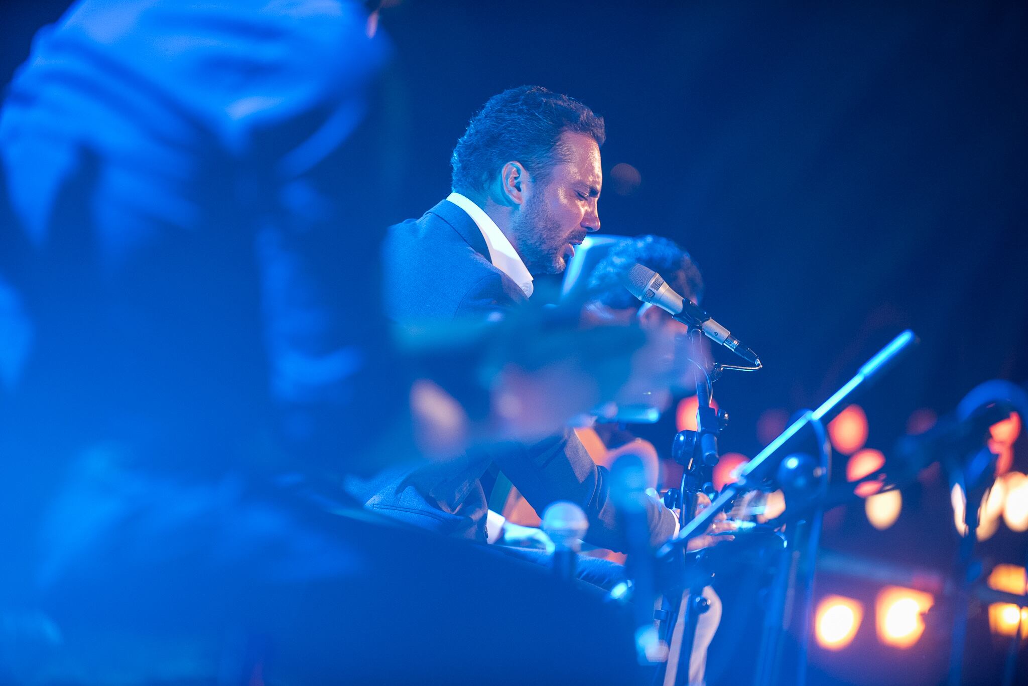 El cantaor Jesús Méndez, este jueves en Jerez.