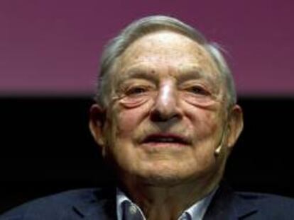 El financiero estadounidense de origen húngaro George Soros. EFE/Archivo