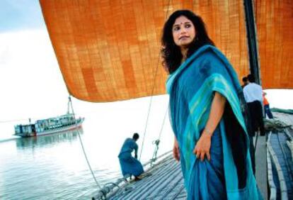 Desde su ONG, Runa Khan recupera la fabricación tradicional de embarcaciones de Bangladés. (© Rolex / Heine Pedersen)