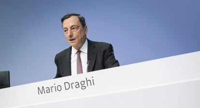 El presidente del Banco Central Europeo (BCE), Mario Draghi.