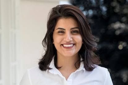 La activista saudí Loujain al Hathloul en una imagen de archivo.