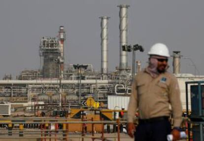 Instalación petrolífera de Saudi Aramco in Abqaiq (Arabia Saudí), en octubre. 