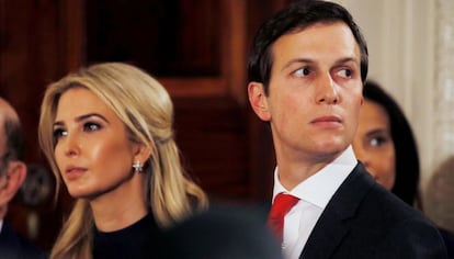 Ivanka Trump y su marido, Jared Kushner.