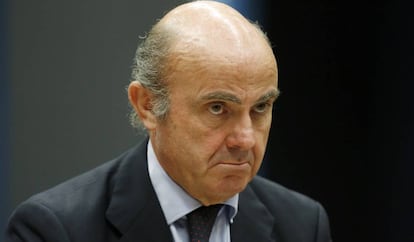 Luis de Guindos, ministro de Econom&iacute;a