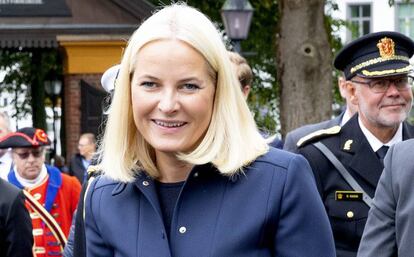 Mette Marit de Noruega, en un acto público el pasado 6 de septiembre.