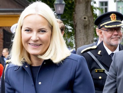 Mette Marit de Noruega, en un acto público el pasado 6 de septiembre.