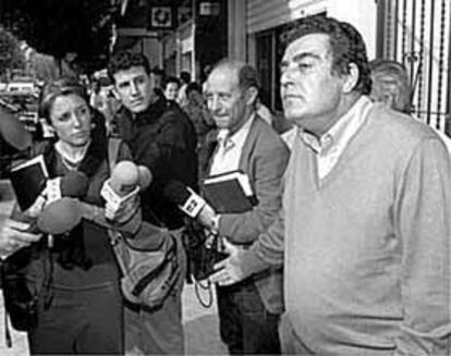 El magistrado Emilio Calatayud, ayer en Granada.