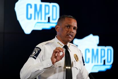 Charlotte-Mecklenburg Police Chief Johnny Jennings