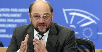 El presidente del Parlamento Europeo, Martin Schulz.