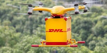 Estos drones est&aacute;n ideados para transportar paquetes de hasta cinco kilos en el reparto de &uacute;ltima milla. 