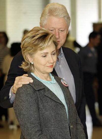 El matrimonio Clinton, en noviembre pasado.