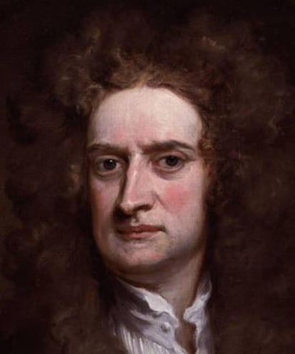 El científico británico Isaac Newton (1643-1727)