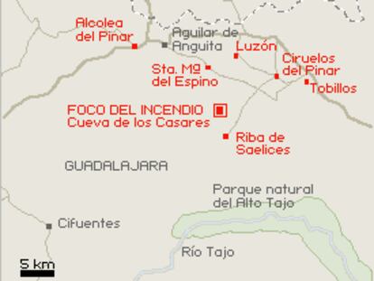 Incendio en Guadalajara