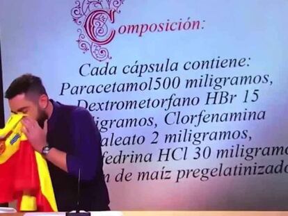 Gag de Dani Mateo en 'El Intermedio'.